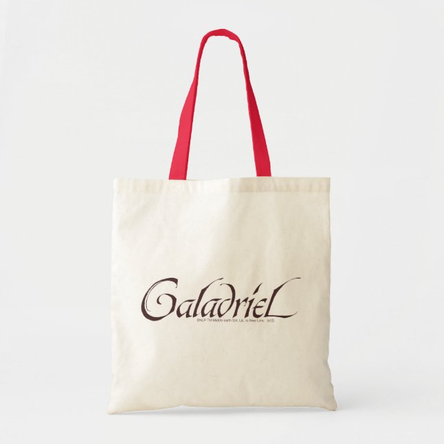 Galadriel Name Solid Tote Bag (Front)