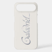 Galadriel Name Textured Case-Mate iPhone Case (Back)