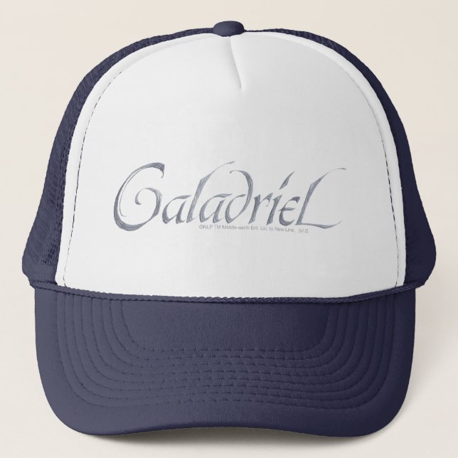 Galadriel Name Textured Trucker Hat (Front)