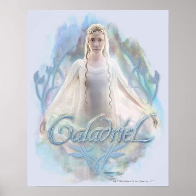 Galadriel With Name Poster (Front)
