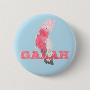 Galah Australain Bird Button