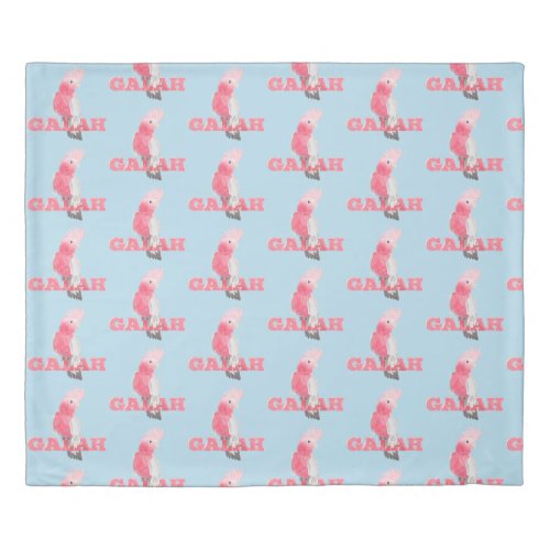 Galah Australain Bird Duvet Cover