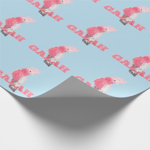 Galah Australain Bird Wrapping Paper