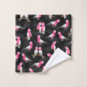 Galah Australian Bird Pattern Wash Cloth