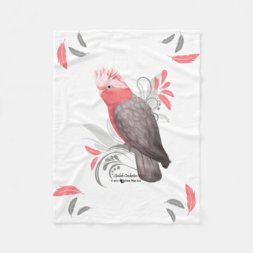 Galah Cockatoo Blanket