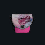 Galah Cockatoo Messenger Bag<br><div class="desc">The Galah, also known as the Rose-breasted Cockatoo, Galah Cockatoo, Roseate Cockatoo, is one of the most common and widespread cockatoos, and it can be found in open country.</div>