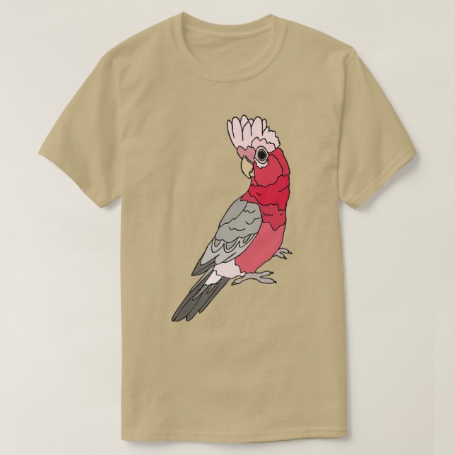 Galah Cockatoo T-Shirt (Design Front)