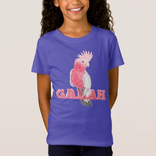 Galah Pink Cockatoo T_Shirt