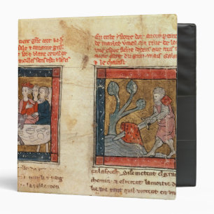 Galahad comes to Arthur 3 Ring Binder