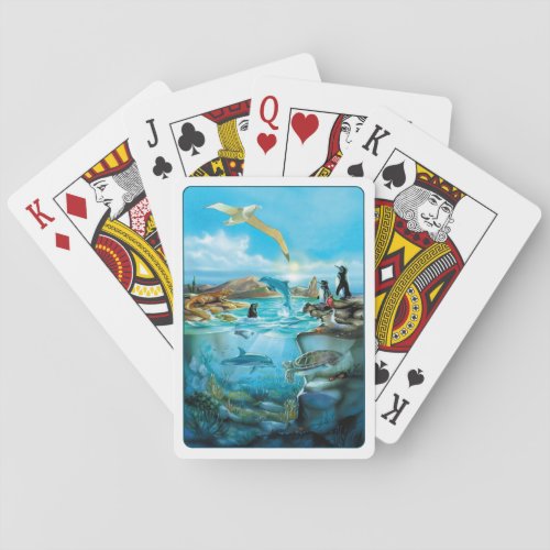 Galapagos Animals Playing Cards