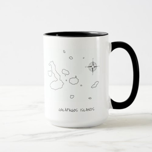 Galpagos Bird Affirmations Two_Tone Coffee Mug