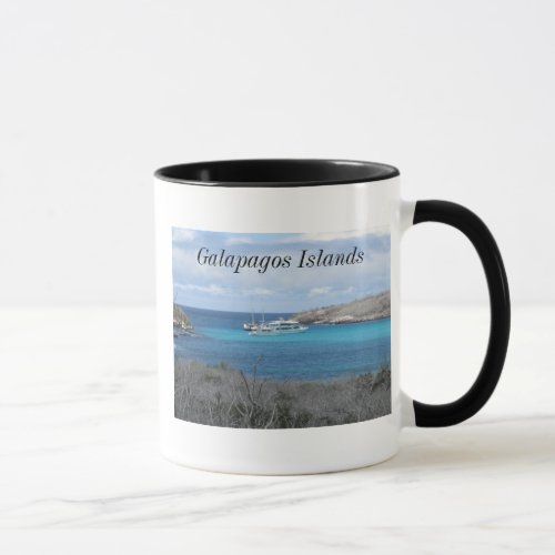 Galapagos Islands beach Mug