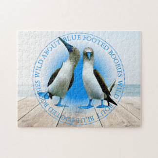 Galapagos Islands Blue Footed Booby Birds Jigsaw Puzzle