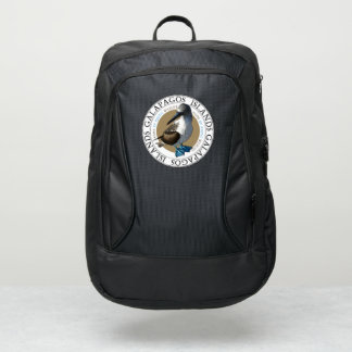 Galapagos Islands Blue Footed Booby Souvenir Logo Port Authority® Backpack