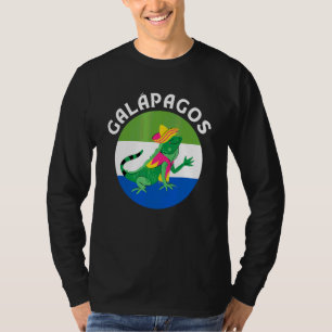 Galapagos Islands Ecuador Iguana Islas Galapagos 2 T-Shirt
