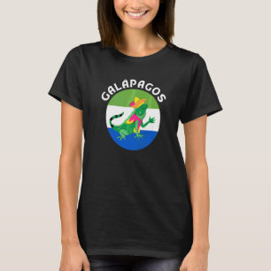 Galapagos Islands Ecuador Iguana Islas Galapagos   T-Shirt