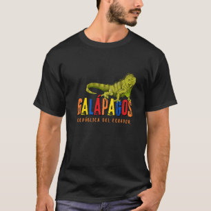 Galapagos Islands Ecuador Iguana Islas Galapagos T-Shirt