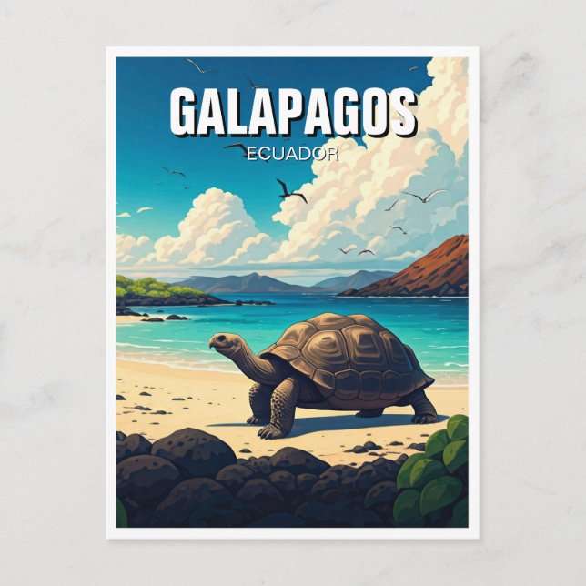 Galápagos Islands Ecuador Postcard (Front)