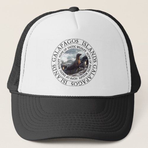 Galapagos Islands Seal Trucker Hat