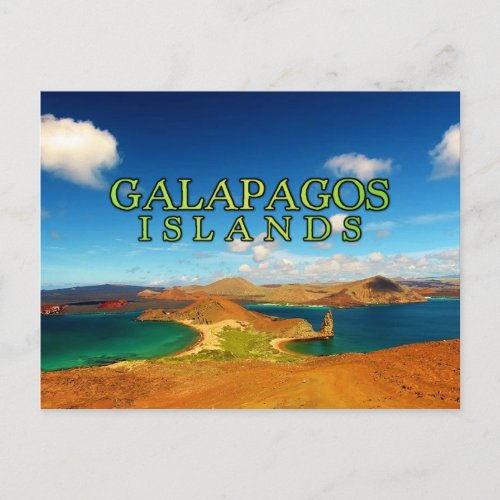 Galapagos Islands stylized Postcard