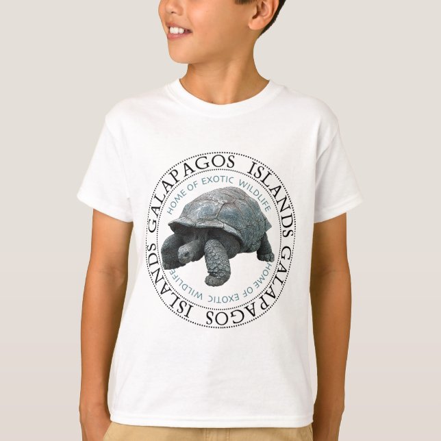 Galapagos Islands Tortoise T-Shirt (Front)