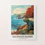 Galapagos Islands Travel Art Vintage Jigsaw Puzzle