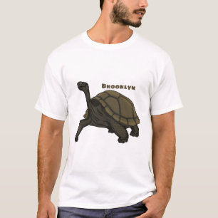 Galapagos land tortoise illustration  T-Shirt