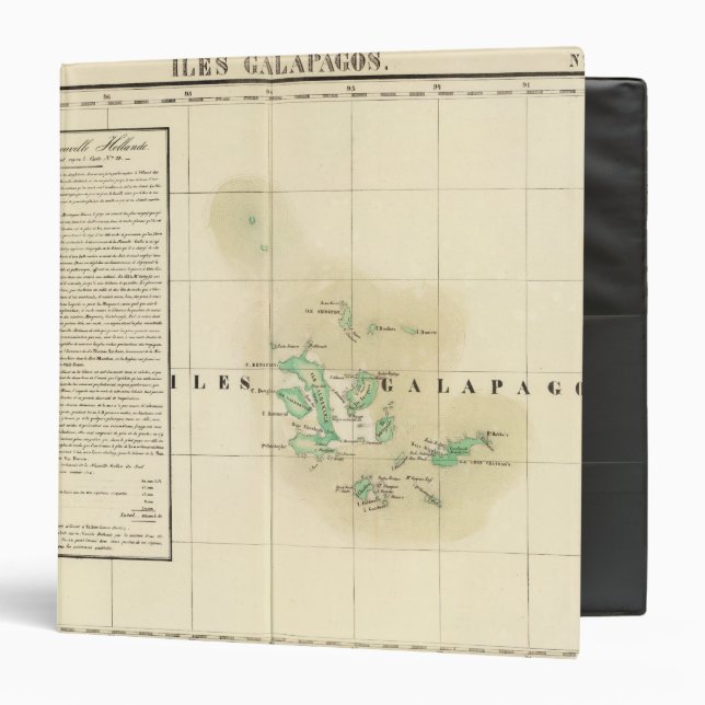 Galapagos Oceania no 17 3 Ring Binder (Front/Inside)