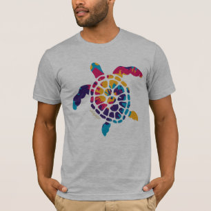 Galapagos Tie Dye Sea Turtle T-Shirt