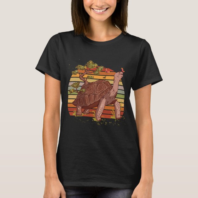 Galapagos tortoise. T-Shirt (Front)