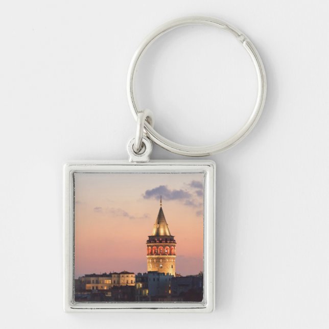 Galata Tower, Istanbul Keychain (Front)