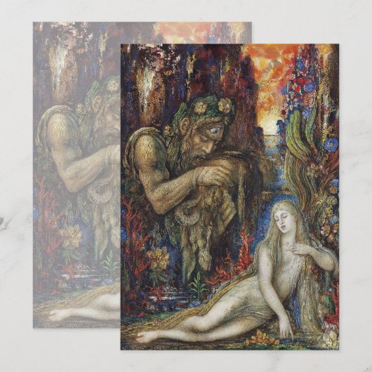 Galatea, Symbolist Art by Gustave Moreau (Front/Back)