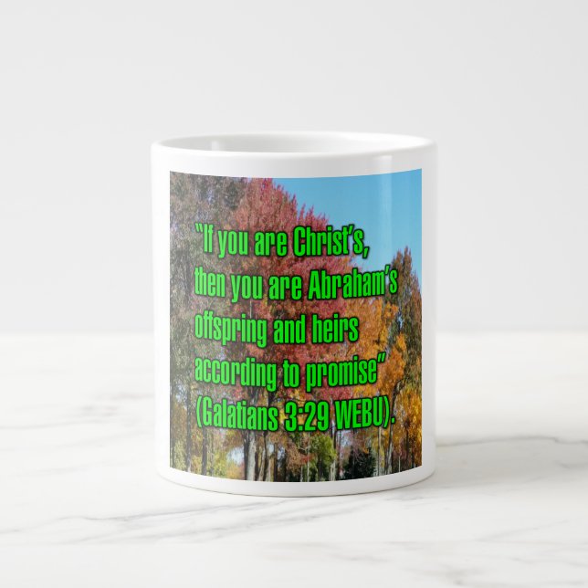 Galatians 3:29 WEBU Mug (Front)