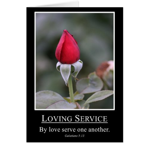 Galatians 513 Serve others with love