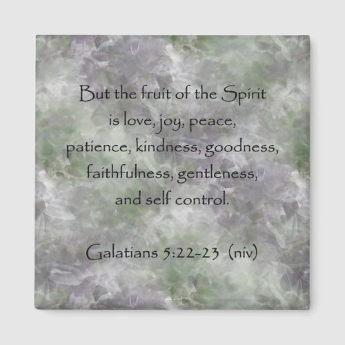 Galatians 522_23  Fruit of the Spirit Magnet