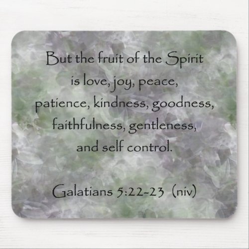 Galatians 522_23  Fruit of the Spirit Mouse Pad