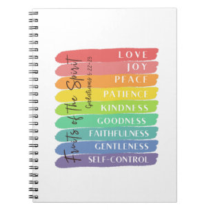 Galatians 5:22-23 Fruit of the Spirit Notebook