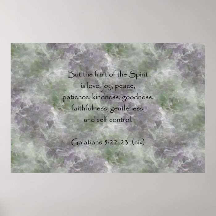 Galatians 522 23 ~ Fruit of the Spirit Print