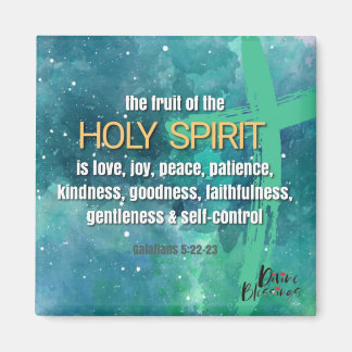 Galatians 5:22-23 The Fruit of the Holy Spirit Magnet