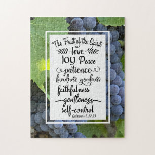 Galatians 5:22-23 The Fruit of the Spirit Jigsaw Puzzle