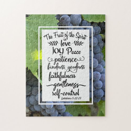 Galatians 522_23 The Fruit of the Spirit Jigsaw Puzzle