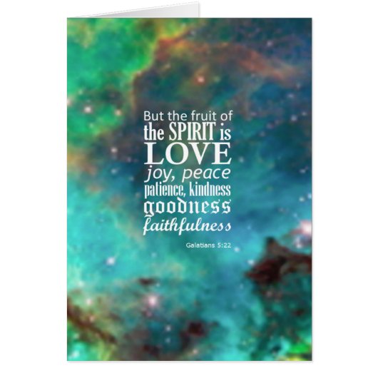 Galatians 5:22 cards (Front)