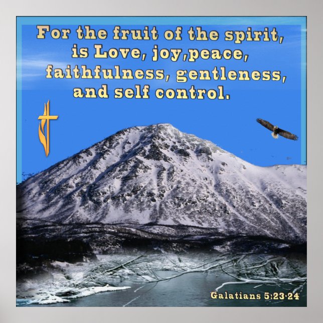 Galatians Christian poster (Front)