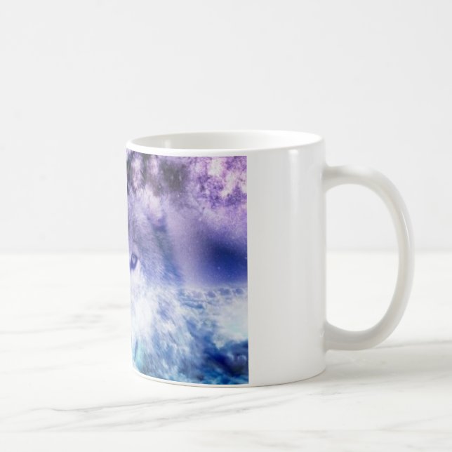 Galatic Wolf Coffee Mug (Right)