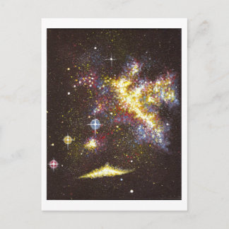 Galaxie Postcard
