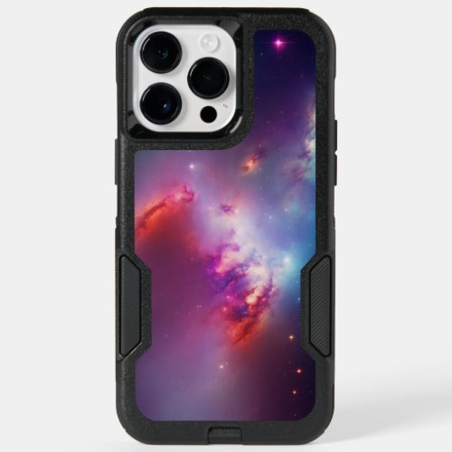 Galaxies and Nebulae _ Lilac Starry Mist OtterBox iPhone 14 Pro Max Case