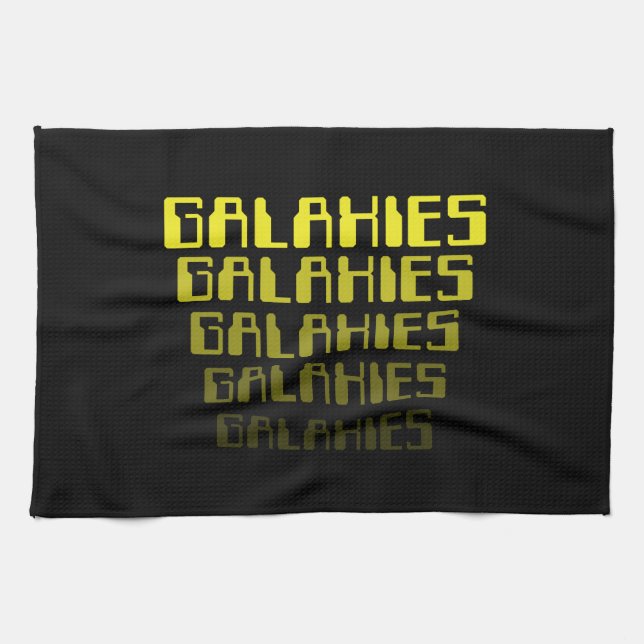 GALAXIES GALAXIES GALAXIES GALAXIES GALAXIES TOWEL (Horizontal)
