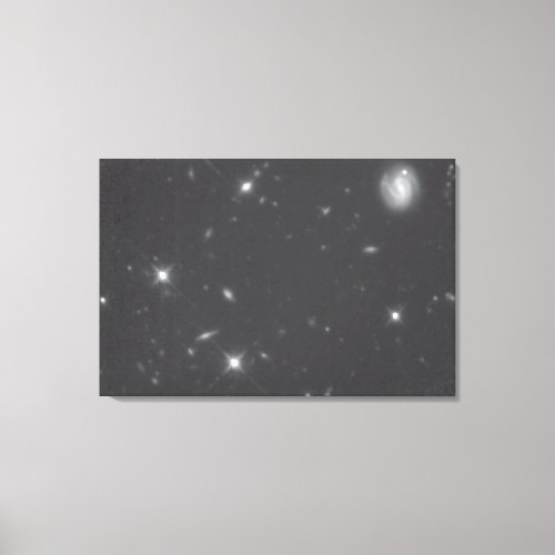 Galaxies in the Hubble Deep Field South Imageai Canvas Print