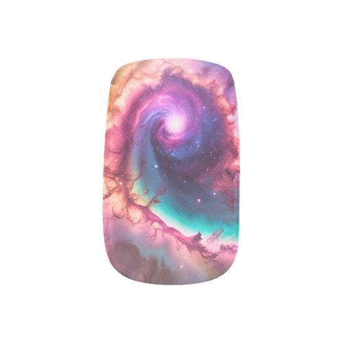 Galaxies Minx Nail Art