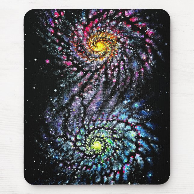 Galaxies Mouse Pad (Front)
